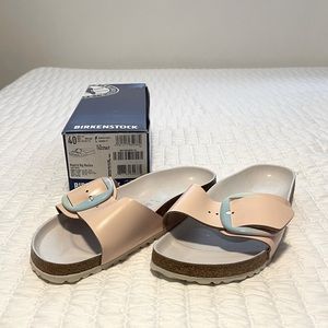 NWT Birkenstock Madrid Big Buckle Light Rose